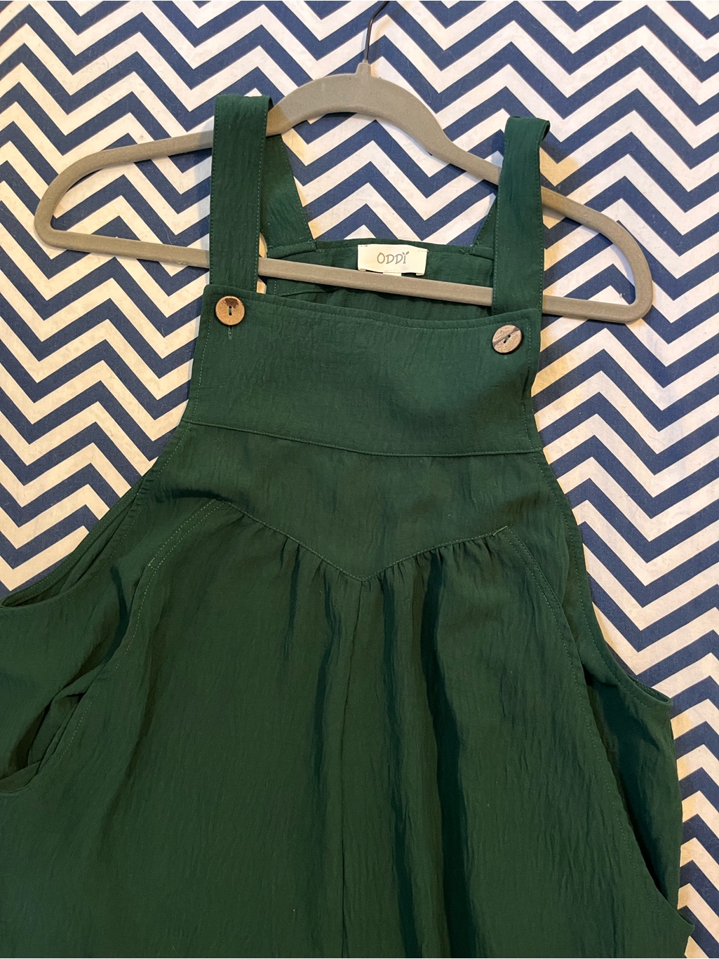 Oddi Hunter Green Overalls